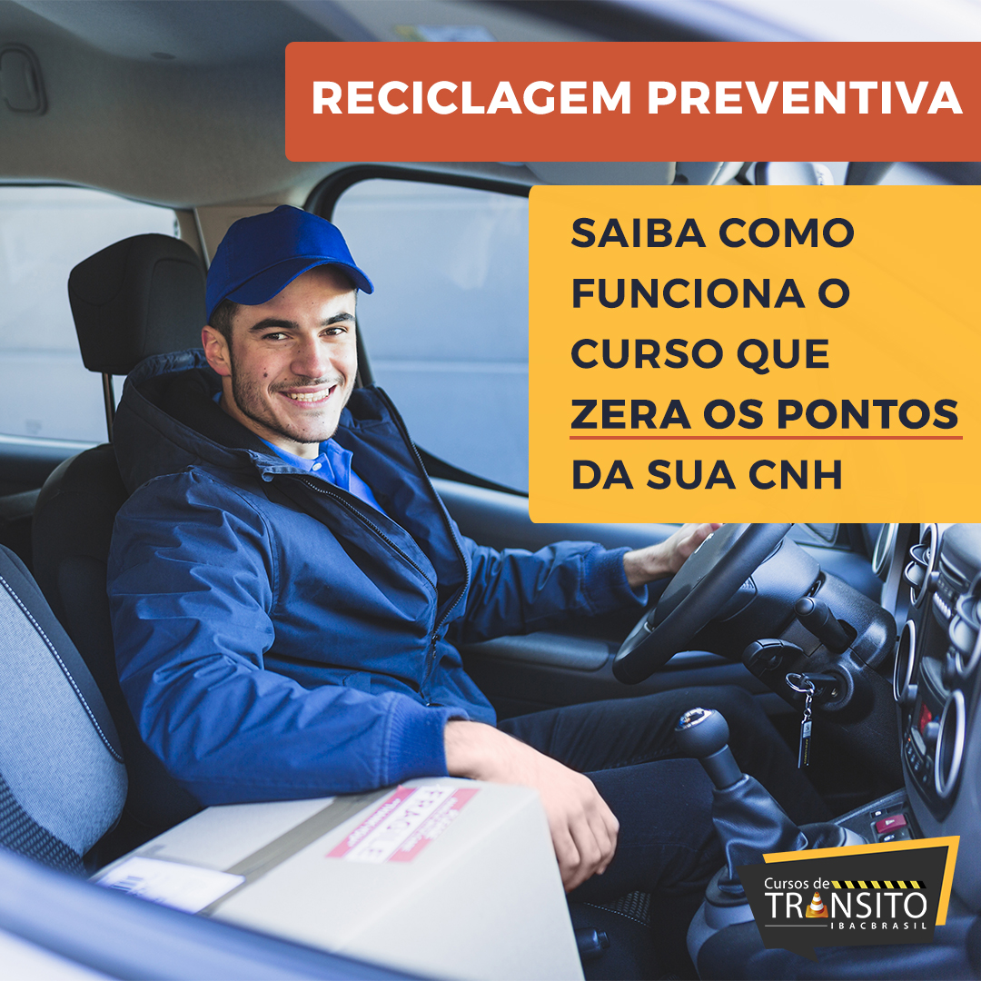 Reciclagem Preventiva: Saiba como funciona o curso que zera os pontos da sua CNH