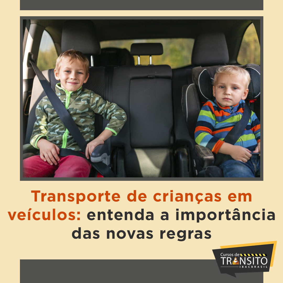 Transporte de crianças em veículos: entenda a importância das novas regras